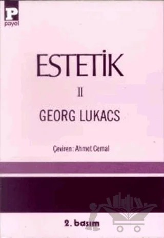 Estetik 2 – Georg Lukacs – Payel Yayınları kitap kapağı