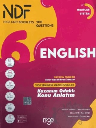 6. Sınıf İngilizce Konu Anlatım – Kolektif – Startfen Yayınları kitap kapağı