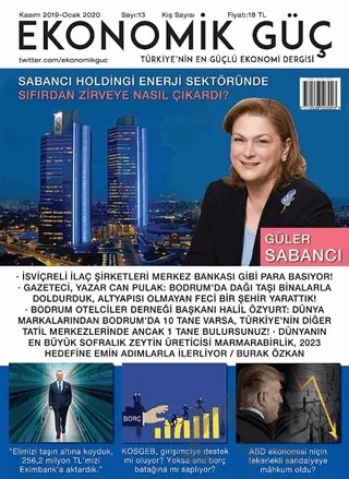 Ekonomik Güç Dergisi Sayı: 13 Kasım 2019 - Ocak 2020 – Ekonomik Güç Dergisi kitap kapağı