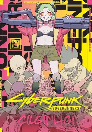 Cyberpunk: Edgerunners Çılgınlığı 1 – Bartosz Sztybor – Athica Yayınları kitap kapağı
