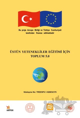 Üstün Yetenekliler Eğitimi İçin Toplum 5.0 – Melike Bahar Tike Tetik – Kriter Yayınları kitap kapağı