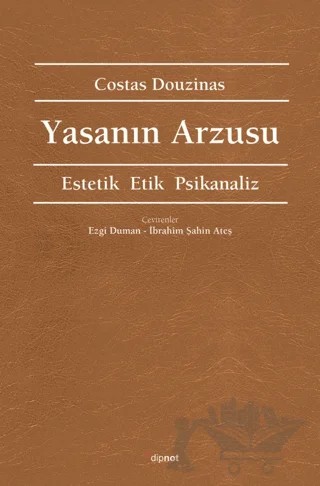 Yasanın Arzusu – Costas Douzinas – Dipnot Yayınları kitap kapağı