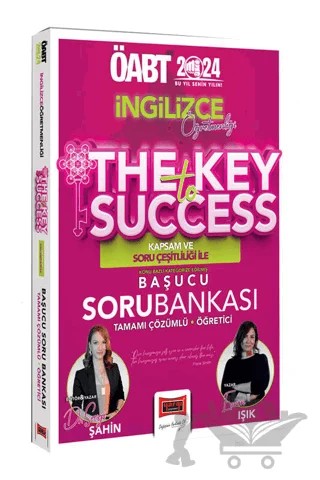 2024 ÖABT İngilizce Öğretmenliği The Key To Success Başucu Tamamı Çözümlü Soru Bankası – Sevgi Şahin – Yargı Yayınevi kitap kapağı
