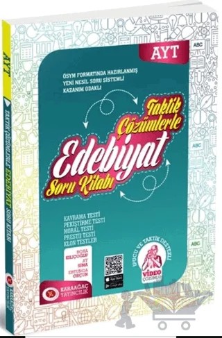 AYT Edebiyat Taktik Çözümlerle Soru Kitabı – İsmail Yılmaz – Karaağaç Yayıncılık kitap kapağı