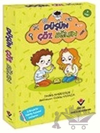 Düşün Çöz Eğlen Kart Seti – Elnara Ahmetzade – TÜBİTAK Yayınları kitap kapağı