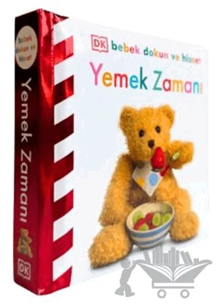 DK Bebek Dokun ve Hisset Serisi - Yemek Zamanı – Kolektif – Beta Kids kitap kapağı