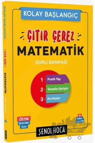 Çıtır Çerez Matematik Şenol Hoca – Kolektif – Şenol Hoca Yayınları kitap kapağı