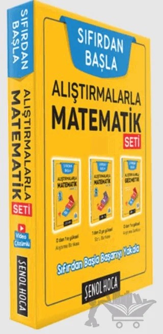 Alıştırmalarla Matematik Seti – Şenol Aydın – Şenol Hoca Yayınları kitap kapağı