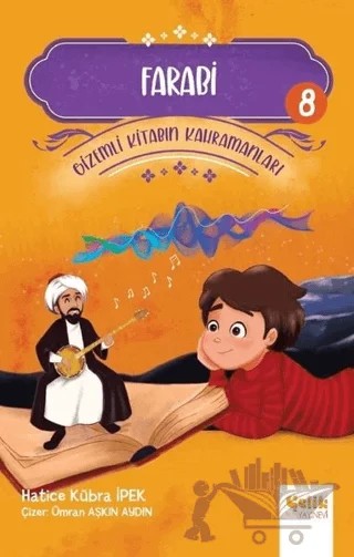 Farabi - Gizemli Kitabın Kahramanları 8 – Farabi – Çelik Yayınevi kitap kapağı