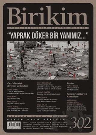 Birikim Aylık Sosyalist Kültür Dergisi Sayı: 302 – Birikim Yayınları kitap kapağı
