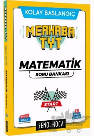Merhaba TYT Matematik Soru Bankası – Şenol Aydın – Şenol Hoca Yayınları kitap kapağı