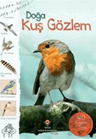 Doğa - Kuş Gözlem – Kate Davies, Sarah Courtauld, Susanna Davidson – TÜBİTAK Yayınları kitap kapağı