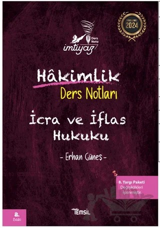 İmtiyaz İcra ve İflas Hukuku – Erhan Güneş – Temsil Kitap kitap kapağı