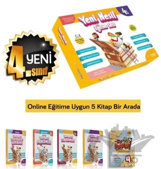4. Sınıf Yeni Nesil Set (5 Kitap) – Kolektif – ONburda Yayınları kitap kapağı