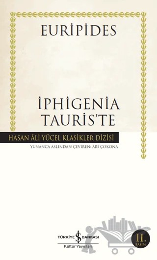 İphigenia Tauris’te – Euripides – İş Bankası Kültür Yayınları kitap kapağı