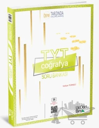 2026 TYT Coğrafya Soru Bankası – Volkan Türkeli – Üç Dört Beş Yayınları kitap kapağı