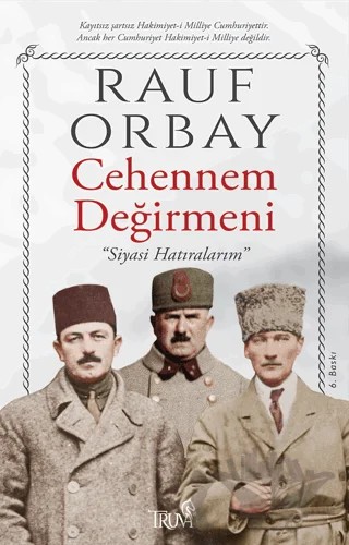 Cehennem Değirmeni – Rauf Orbay – Truva Yayınları kitap kapağı