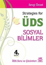 Strategies For ÜDS -Sosyal Bilimler- – Sevgi Önsel – Nobel Yayın kitap kapağı