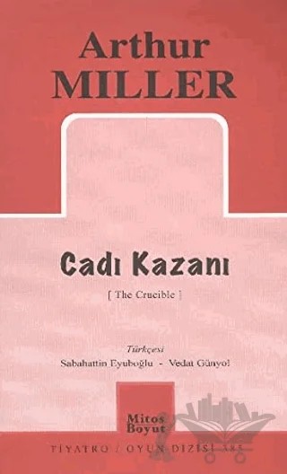 Cadı Kazanı – Arthur Miller – Mitos Boyut Yayınları kitap kapağı