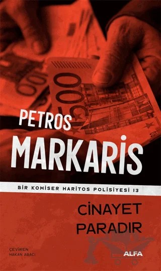 Cinayet Paradır – Petros Markaris – Alfa Yayınları kitap kapağı