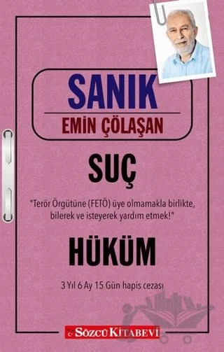 Sanık – Emin Çölaşan – Sözcü Kitabevi kitap kapağı