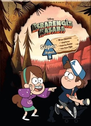 Disney Esrarengiz Kasaba Süper Paket 3 – Kolektif – Beta Kids kitap kapağı