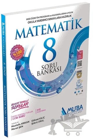 8. Sınıf Matematik Soru Bankası – Kolektif – Muba Yayınları kitap kapağı