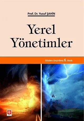 Yerel Yönetimler – Yusuf Şahin – Ekin Basım Yayın kitap kapağı
