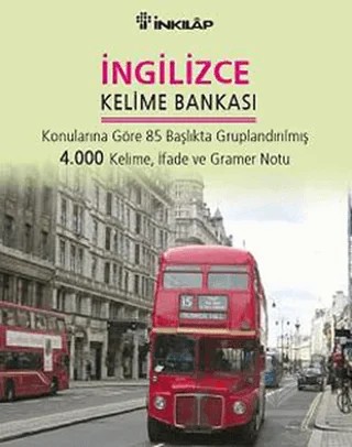 İngilizce Kelime Bankası – Ertan Ardanancı – İnkılap Kitabevi kitap kapağı