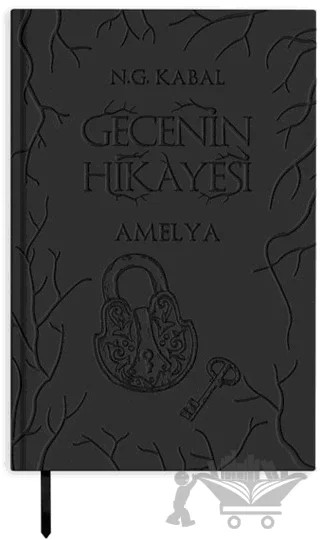 Gecenin Hikayesi - Amelya (Deri Kapak) – N. G. Kabal – Martı Yayınları kitap kapağı