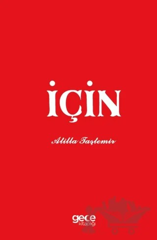 İçin – Atilla Taştemir – Gece Kitaplığı kitap kapağı