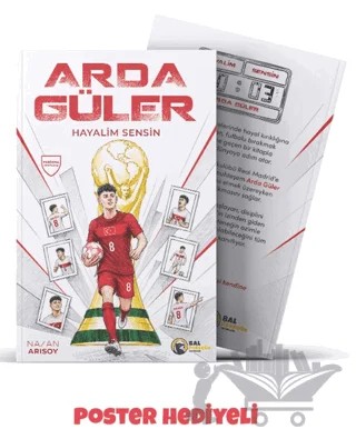 Hayalim Sensin: Arda Güler – Nazan Arısoy – Bal Porsuğu Yayınları kitap kapağı