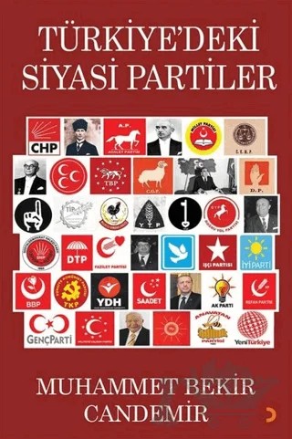 Türkiye’deki Siyasi Partiler – Muhammet Bekir Candemir – Cinius Yayınları kitap kapağı