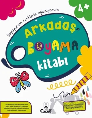 Arkadaş Boyama Kitabı – Kolektif – Floki Çocuk kitap kapağı