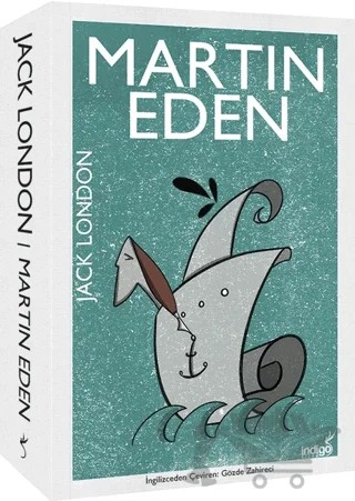 Martin Eden – Jack London – İndigo Kitap kitap kapağı
