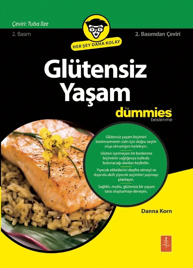Glütensiz Yaşam for Dummies - Living Gluten-Free for Dummies – Danna Korn – Dummies kitap kapağı