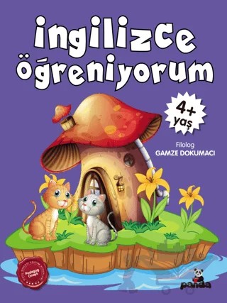 4 Yaş İngilizce Öğreniyorum – Gamze Dokumacı – Beyaz Panda Yayınları kitap kapağı