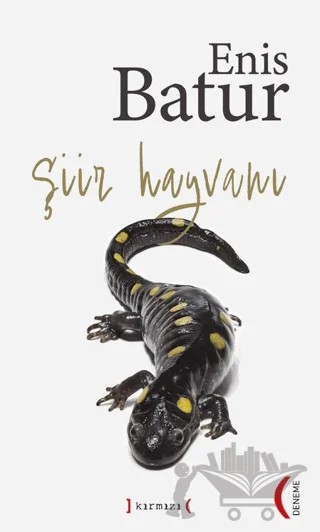 Şiir Hayvanı – Enis Batur – Kırmızı Yayınları kitap kapağı