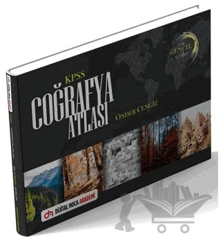 KPSS Coğrafya Atlası – Önder Cengiz – Dijital Hoca kitap kapağı