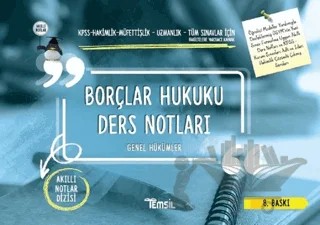 Borçlar Hukuku Ders Notları - Genel Hükümler – Kolektif – Temsil Kitap kitap kapağı