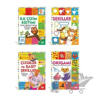 Sihirli Çizimler Seti (4 Kitap Takım) – Kolektif – Halk Kitabevi kitap kapağı