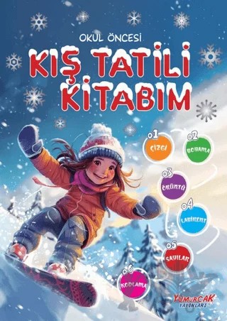 Kış Tatili Kitabım – Tuba Bozcan – Yumurcak Yayınları kitap kapağı