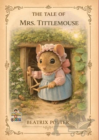 The Tale of Mrs. Tittlemouse – Beatrix Potter – Eğiten Kitap kitap kapağı