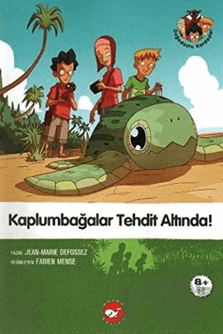 Kaplumbağalar Tehdit Altında! – Jean-Marie Defossez – Beyaz Balina Yayınları kitap kapağı