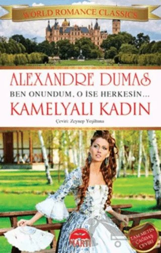 Kamelyalı Kadın – Alexandre Dumas – Martı Yayınları kitap kapağı