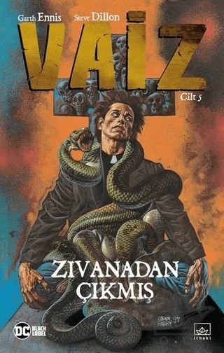 Vaiz 5 - Zıvanadan Çıkmış – Garth Ennis – İthaki Yayınları kitap kapağı
