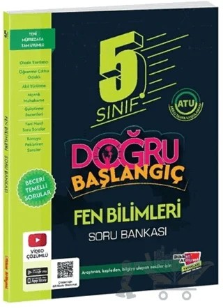 5. Sınıf Fen Bilimleri Doğru Başlangıç Soru Bankası – Kolektif – Dikkat Atölyesi Yayınları kitap kapağı