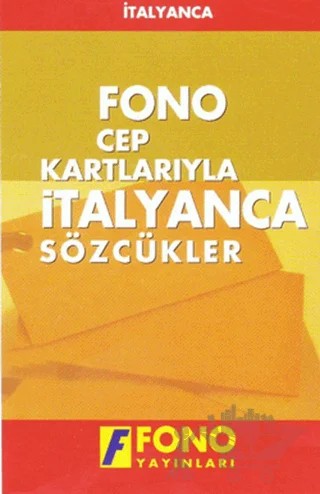 Cep Kartlarıyla İtalyanca Sözcükler – Kolektif – Fono Yayınları kitap kapağı