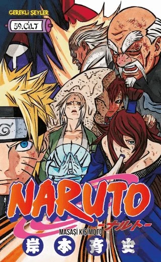 Naruto 59. Cilt – Masaşi Kişimoto – Gerekli Şeyler Yayıncılık kitap kapağı