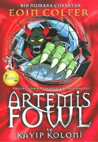 Artemis Fowl ve Kayıp Koloni – Eoin Colfer – Artemis Yayınları kitap kapağı